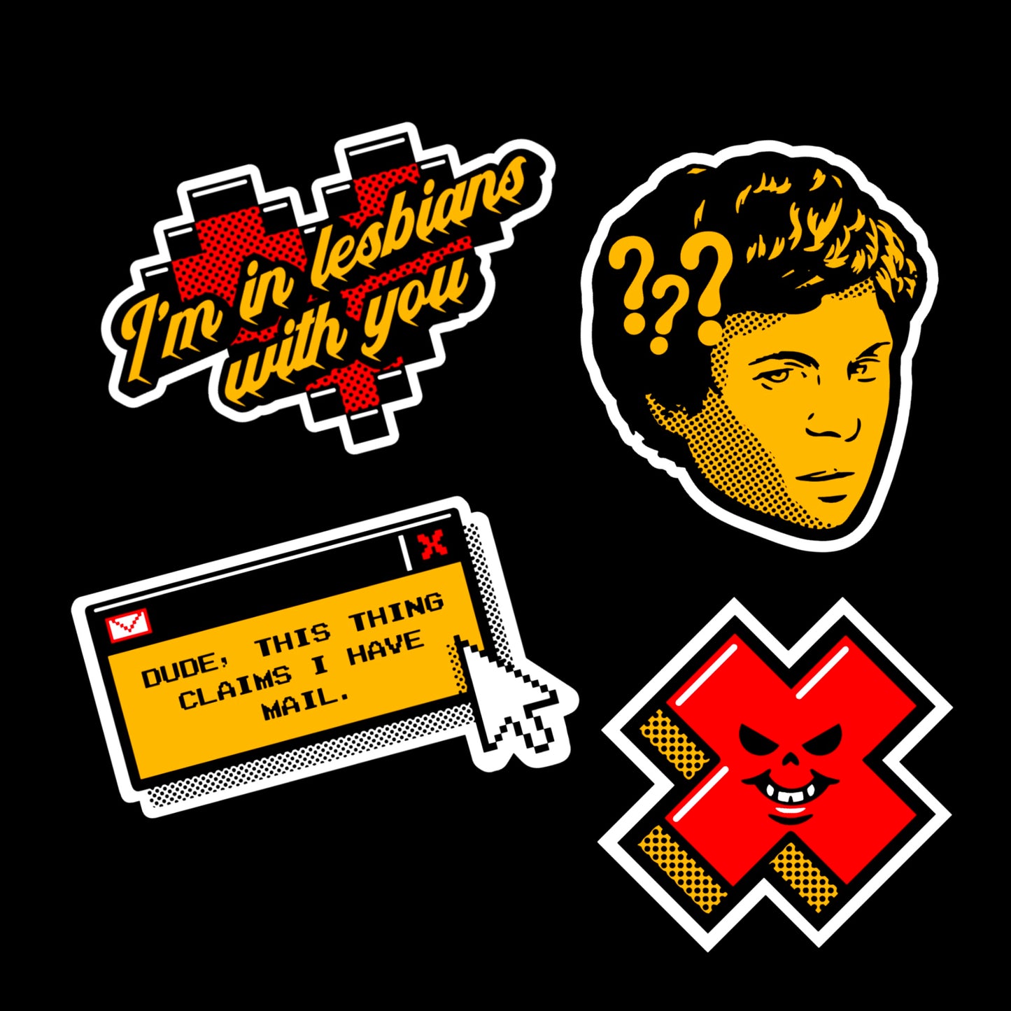 Scott Sticker Sheet #1