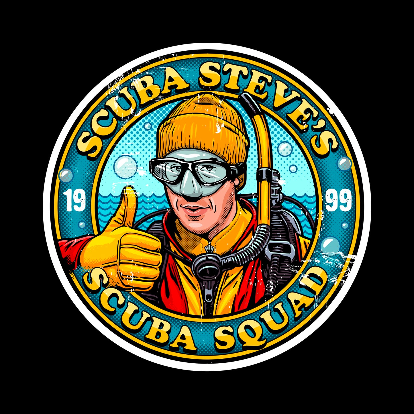 Scuba Steve’s Scuba Squad Sticker