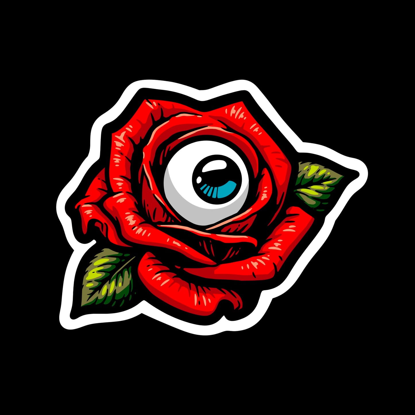 Flower Eyes 3 Sticker