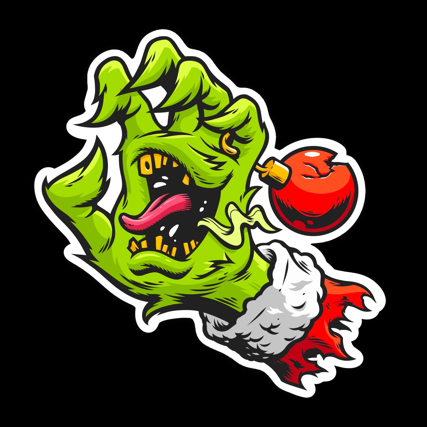 Mean One Sticker